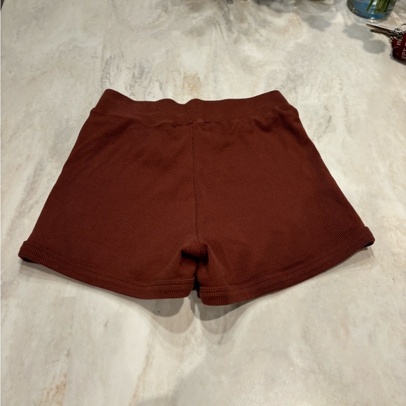 Copper coloured Zara Lounge Shorts. Size Small. - Picture 3 of 3